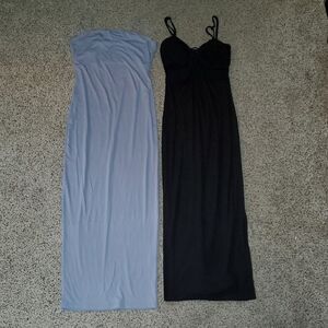 SHEIN & Justify Dresses Elegant Black & Gray Junior Dresses